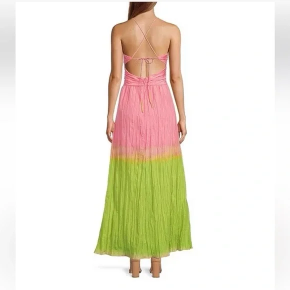 NWT ANTONIO MELANI Seraphina Ombre
Sweetheart Neck A-Line Maxi Dress Size 10, 8 - Picture 4 of 16